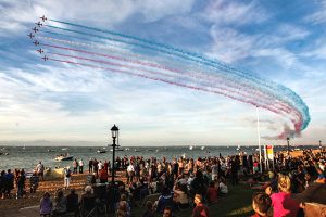 red arrows cowes