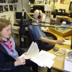 Abbie at Angel Radio