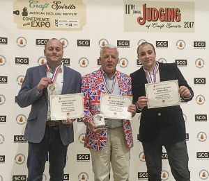 Isle of Wight Distillery at the 2017 ADI awards in Baltimore USA